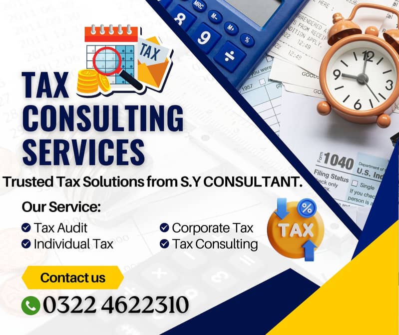 Company Registration- Sales Tax return- Income Tax return-PRA-NTN

                                                            alt=