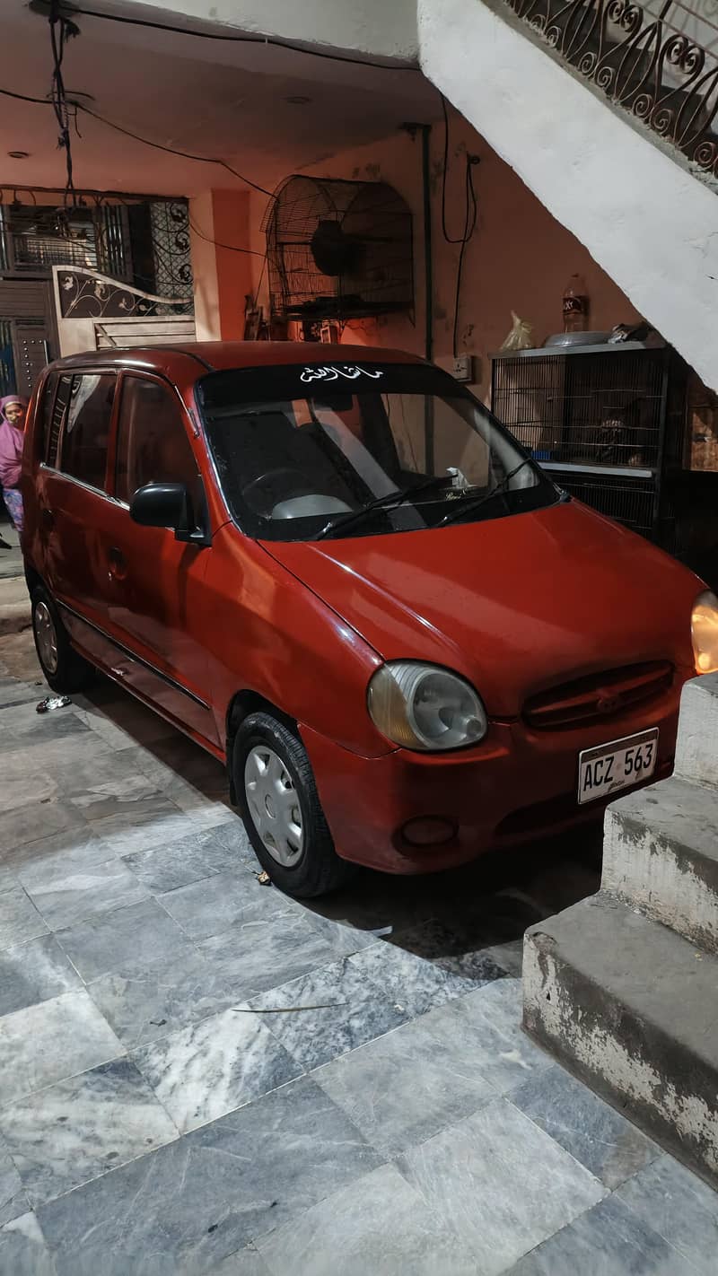 Hyundai Santro 2001 Model  better than cultus mehran alto cuore

                                                            alt=
