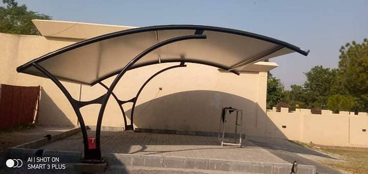 Car parking shades in Pakistan/ Pvc fabric shade/ Rolling shed/ Porch

                                                            alt=