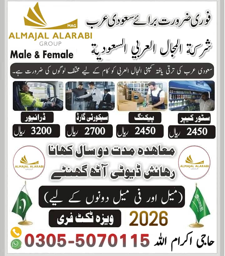 Driver jobs , Rider Jobs , Company Work permit Visa , Jobs in saudia

                                                            alt=