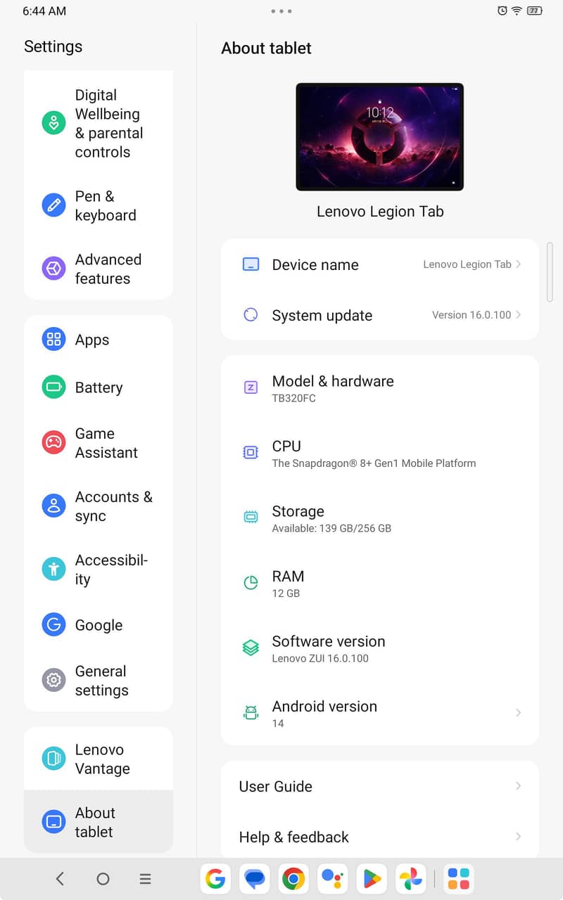Lenovo legion tab 12/256

                                                            alt=
