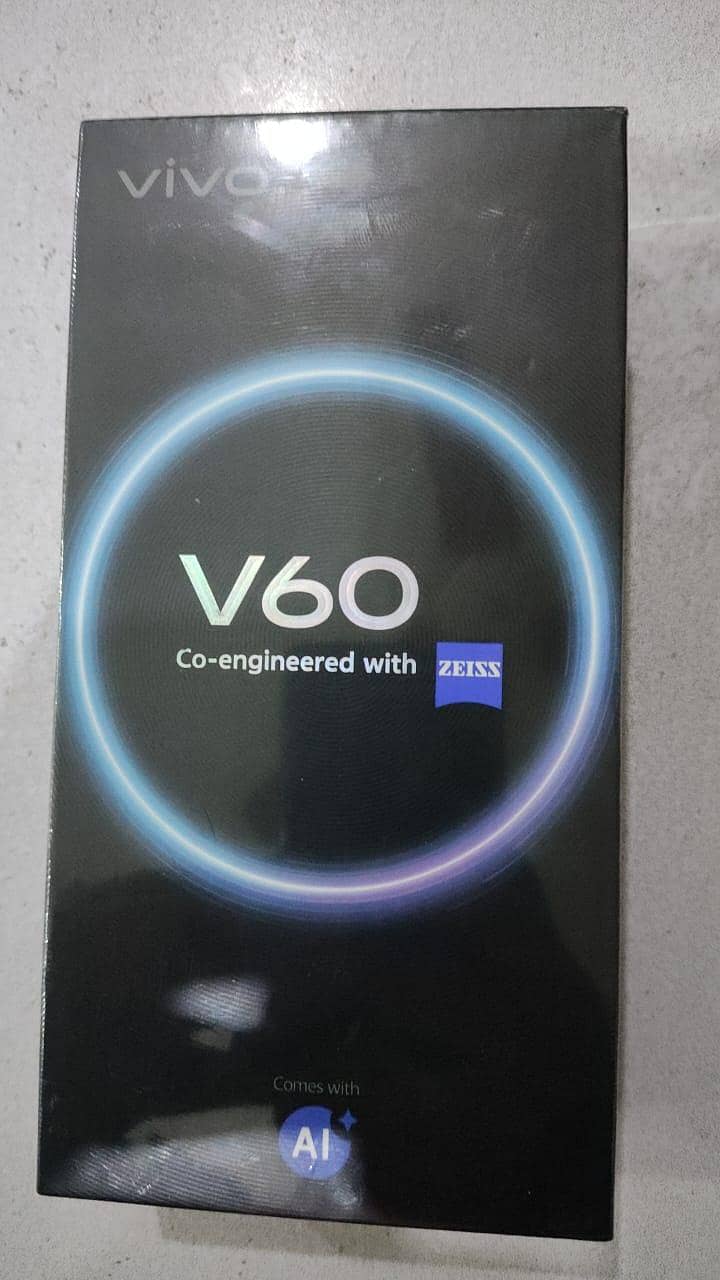 *Brand New Vivo V60 (256GB) – Factory Sealed Pack*

                                                            alt=