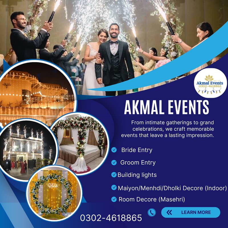 Event planning services, Mehndi decor, mayoun decor/walima stage decor

                                                            alt=