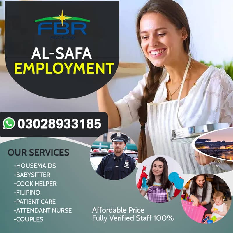 House maids, Baby Sitter, Chef, Cook , Patient Care, Driver, Attendant

                                                            alt=