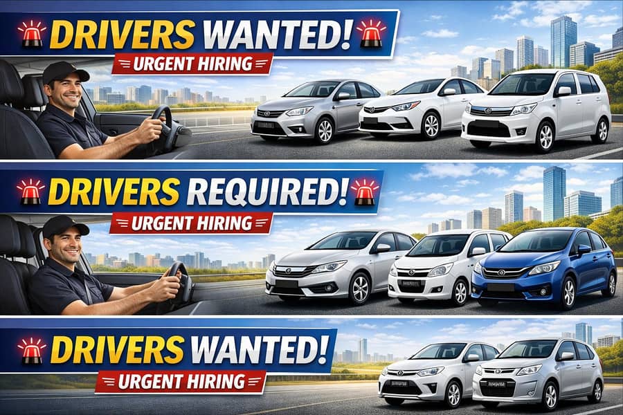  DRIVERS REQUIRED – URGENT HIRING 

                                                            alt=