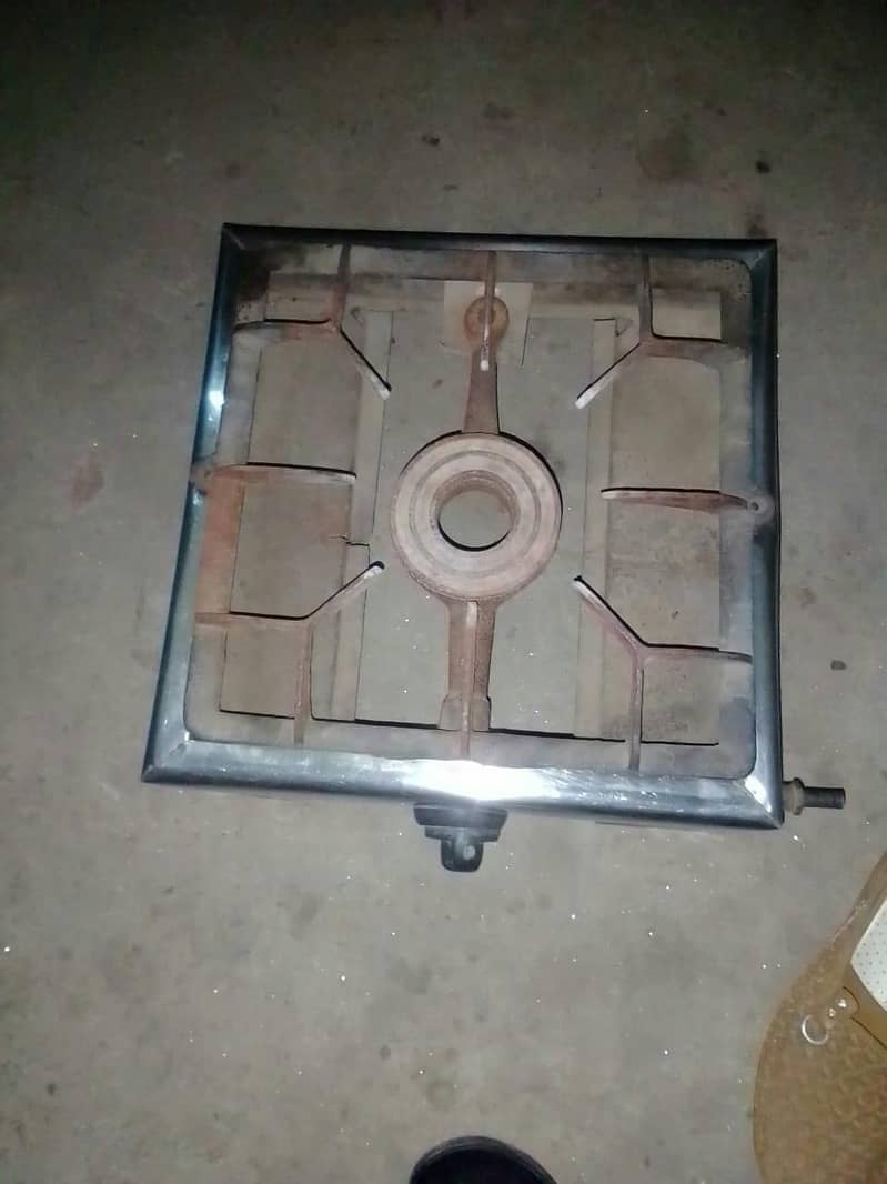 Ak single stove ur ak 3 burner stove dono steel ma hai urgent sell

                                                            alt=