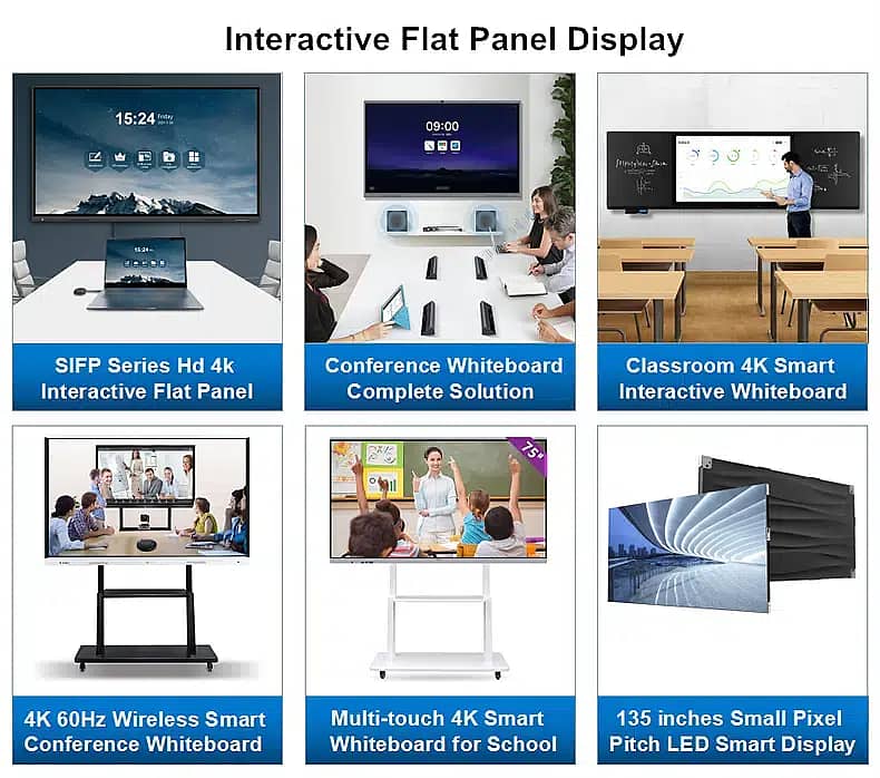 Interactive LED Touch Screen | Classroom & Office Smart Board

                                                            alt=