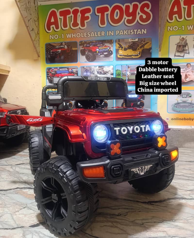 Kids Car | Kids Jeep | Electric Car | Electric Jeep | Baby Car | bike

                                                            alt=