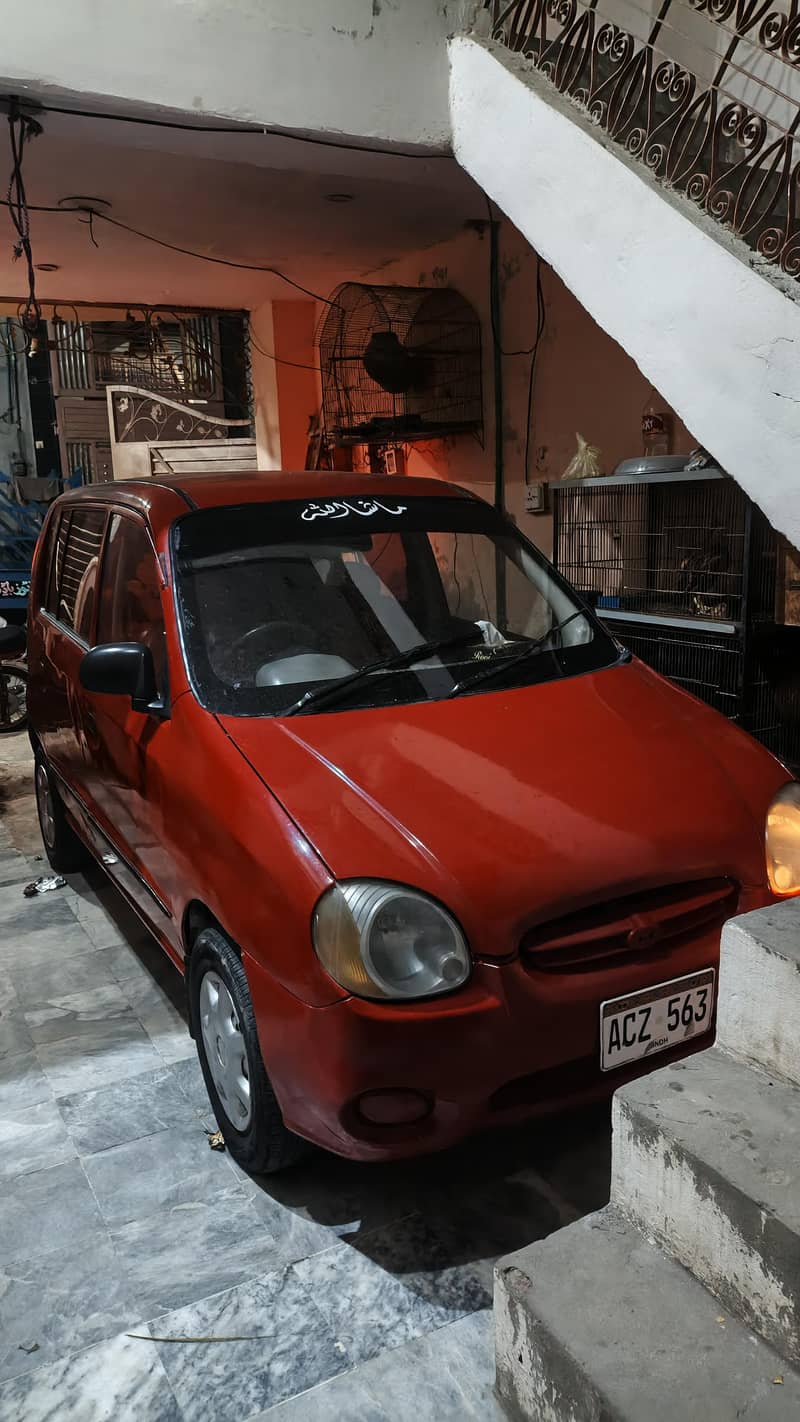 Hyundai Santro 2001 Model  better than cultus mehran alto cuore

                                                            alt=