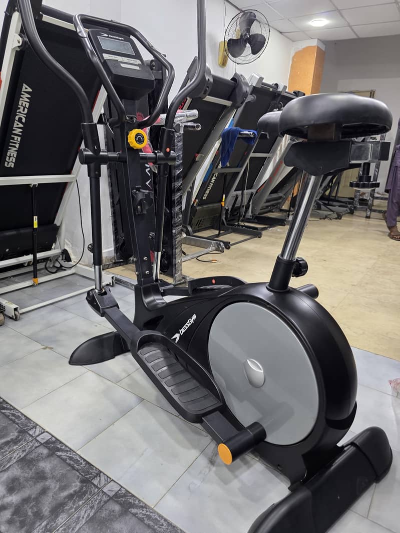 treadmil /gym cycles /elliptical/ walking machine / home gym

                                                            alt=