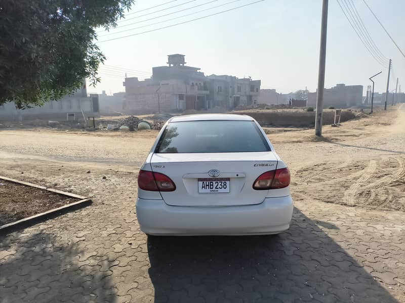 Toyota Corolla XLI 2004 model brand new Condition

                                                            alt=