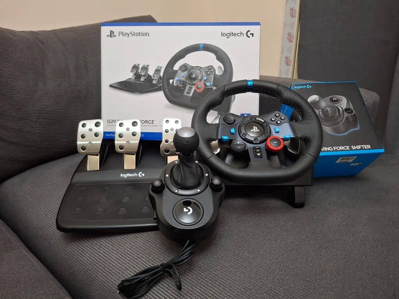 Logitech G29 wheel + shifter combo (read complete add)

                                                            alt=