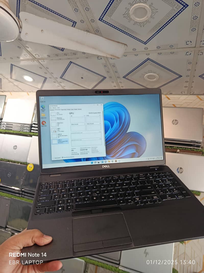 Dell precision 3541 i7/9th Gen. 8/256 GB SSD. 4 GB graphics card

                                                            alt=