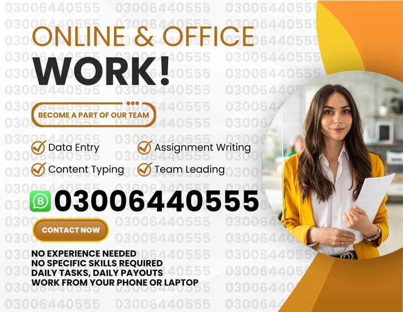 Part time/full time/Online/Assignments/Typing/Data entry/Student/Teac

                                                            alt=