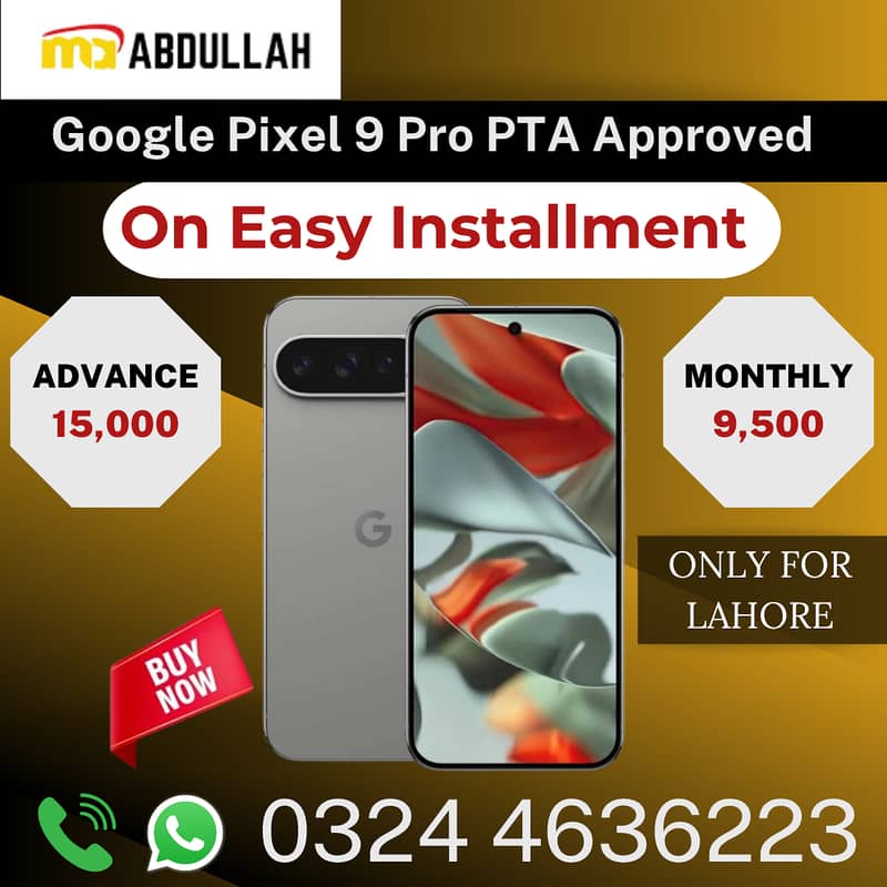 Google Pixel 9 Pro Non-PTA Mobile Available On Easy Installment

                                                            alt=