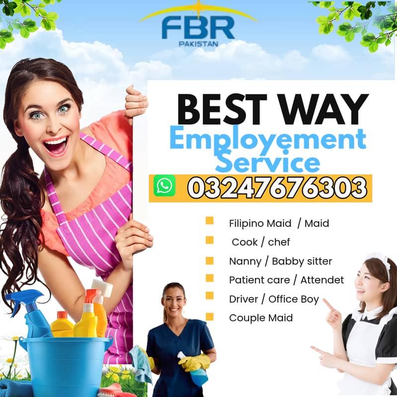 Maids / House Maids / cook / House chef / Baby Sitter maid available

                                                            alt=