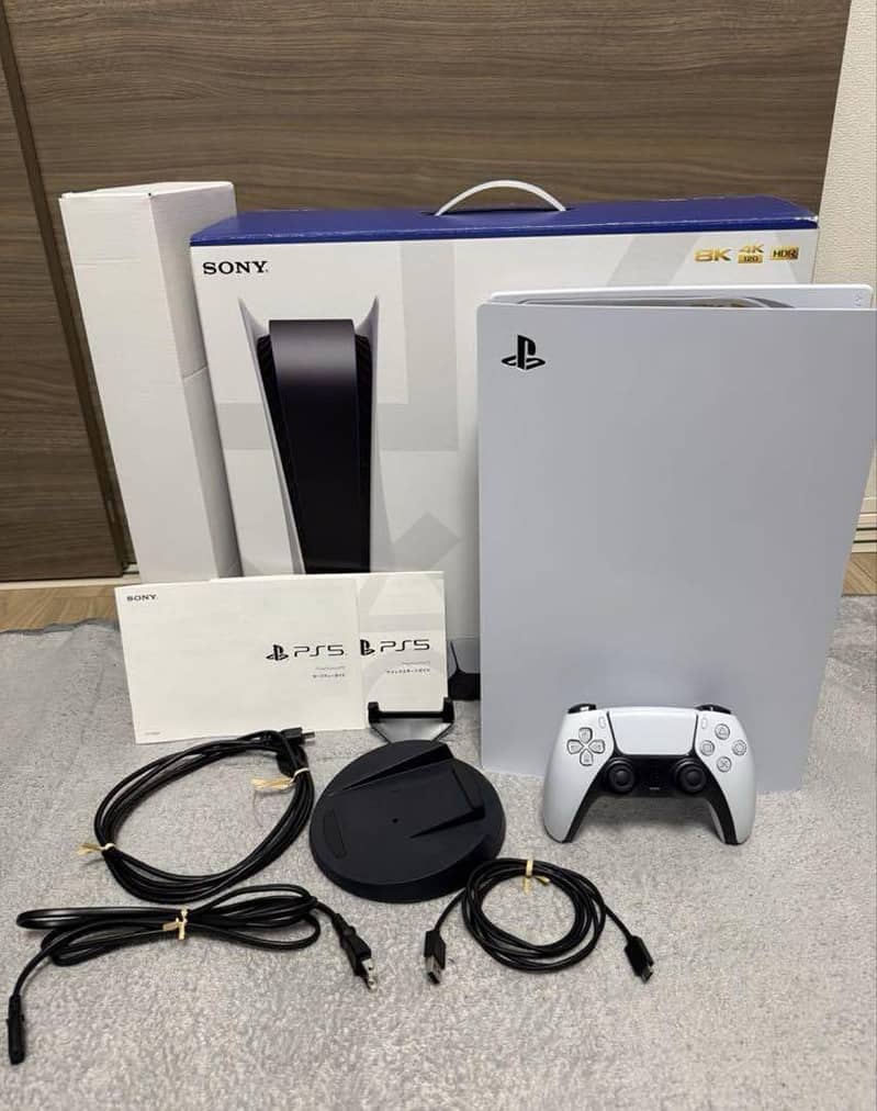 Sony PlayStation PS5 slim 1TB Disk edition with 2 controler full box

                                                            alt=