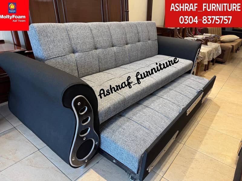 Sofa cum bed/Double cumbed/LShape/Combed/Double bed/Set/Foam Mattress

                                                            alt=