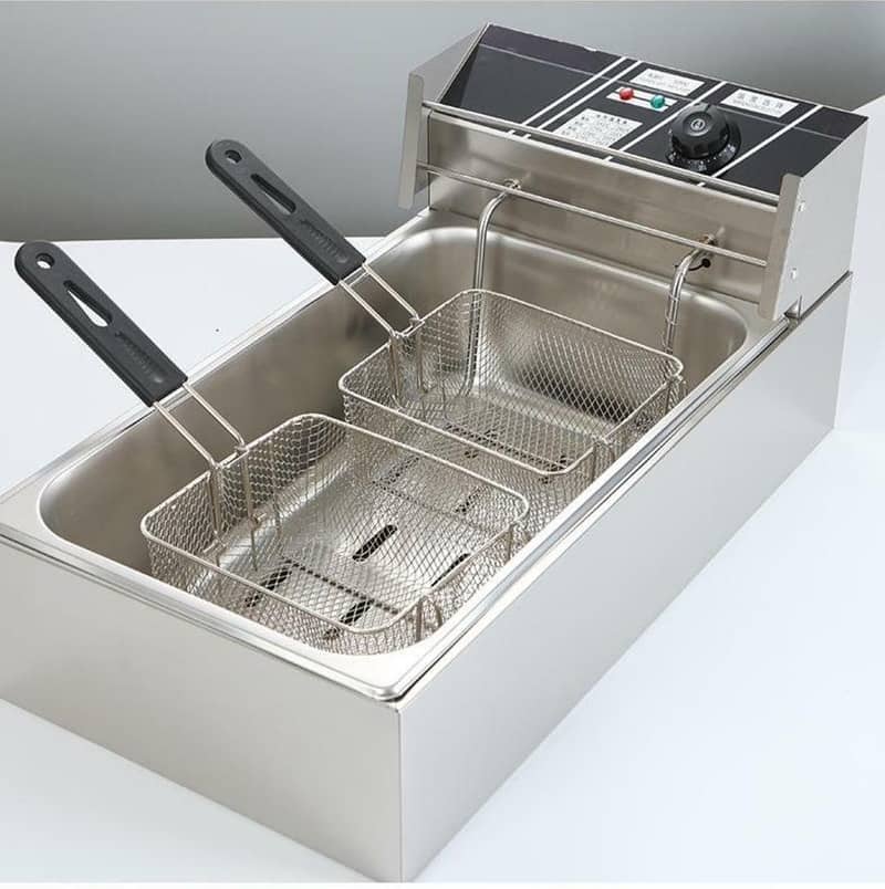 Imported 12L Electric Deep Fryer Heavy Duty Commercial Use Temperature

                                                            alt=