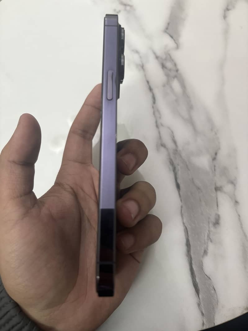 iPhone 14 Pro Max 128GB | PTA Approved | Physical + eSIM | 85% Battery

                                                            alt=