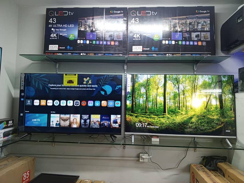 Q LED 43, INCH SAMSUNG SMART ANDROID GOOGLE LED TV LATEST 2026

                                                            alt=