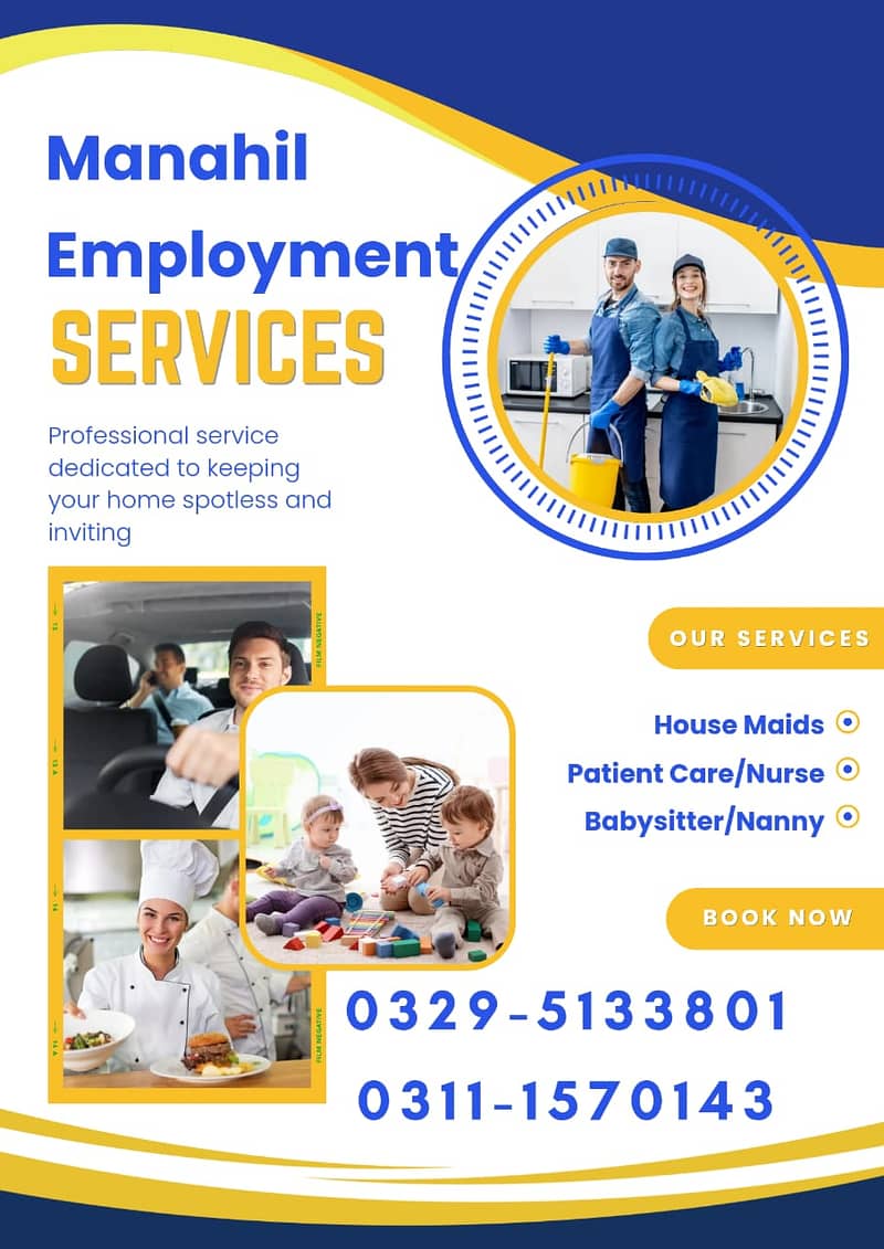 Maids /Babysitter/Cook/Driver/Patient Care/Nanny/Helper Available

                                                            alt=