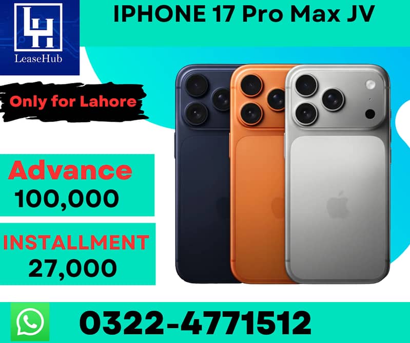 Apple iPhone 17 Pro Max Non Pta JV On Easy Installment

                                                            alt=