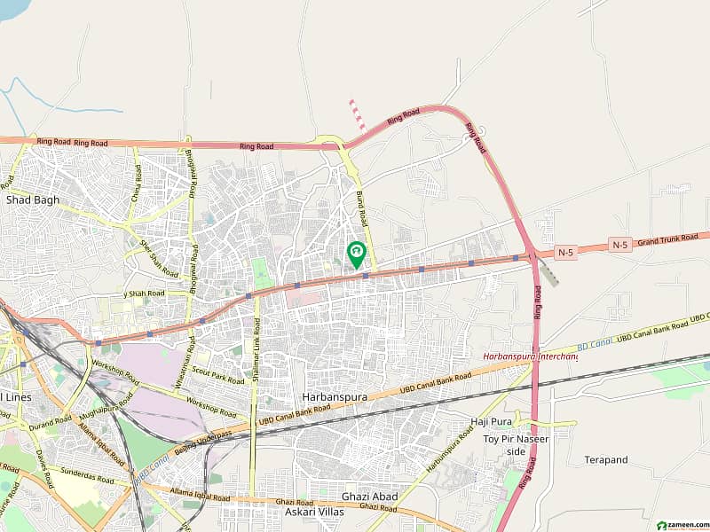 Single Storey 7 Marla House Available In Daroghewala For sale

                                                            alt=