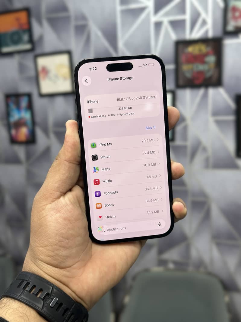 iphone 14pro 256GB Pta Approved mint condition

                                                            alt=