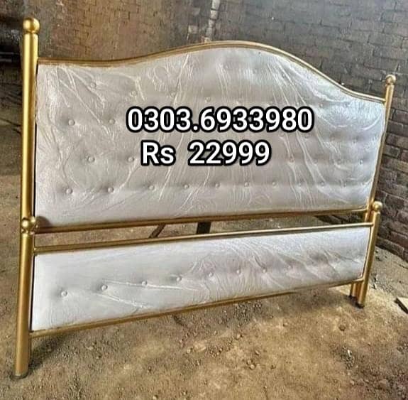 iron Dubble bed|iron single Bed|bed set|iron furniture 03036933980

                                                            alt=