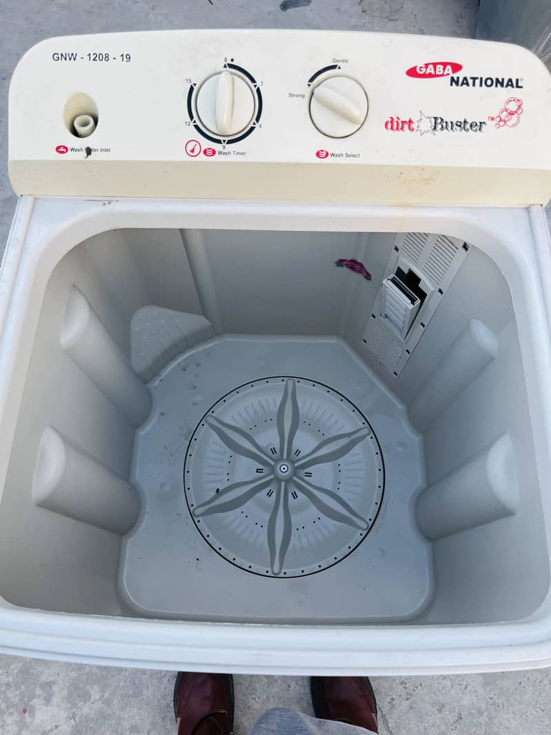 Washing machine larger tub in warranty almost new

                                                            alt=