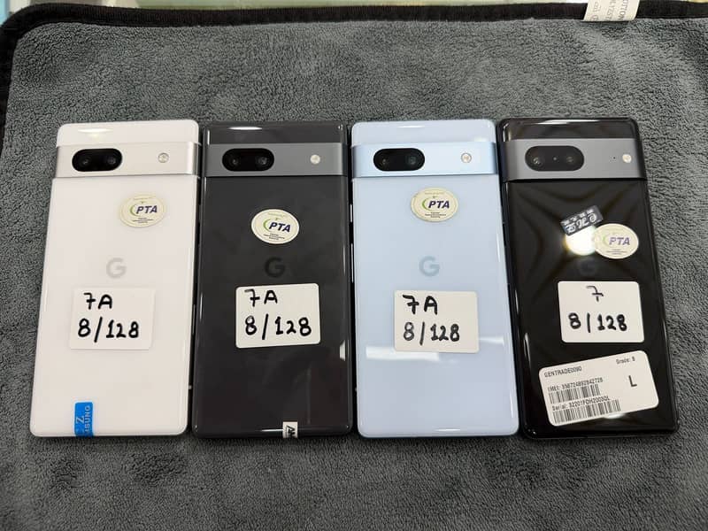Google Pixel 7a / 7 /7pro, 8  / 128  - Offical Pta Fresh  New Stock

                                                            alt=