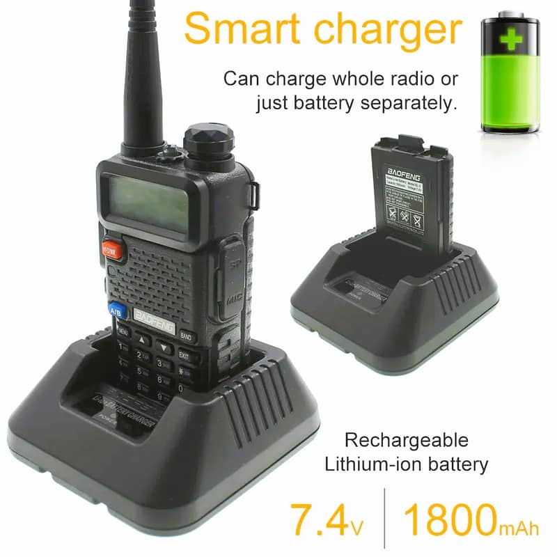 Baofeng UV5R Walkie Talkie Set | VHF/UHF Radio Best Price in Pakistan

                                                            alt=