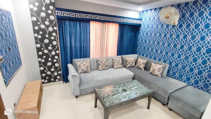 Par Day short time to BeD Room apartment Available for rent in Bahria town phase 4 and 6 empire Heights 2 Family apartment

                                                            alt=