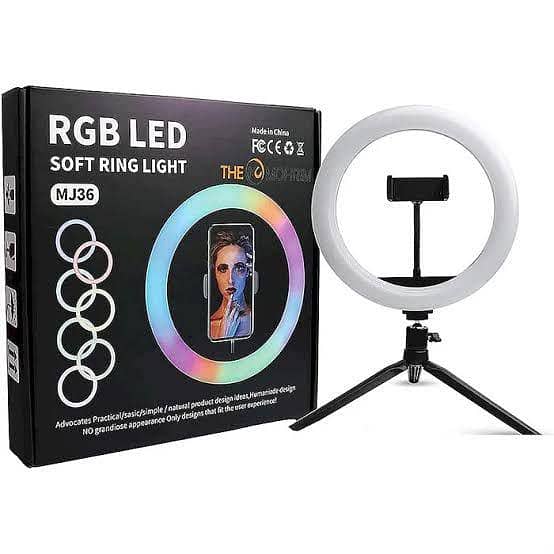 RGB LED Soft Ring Light

                                                            alt=