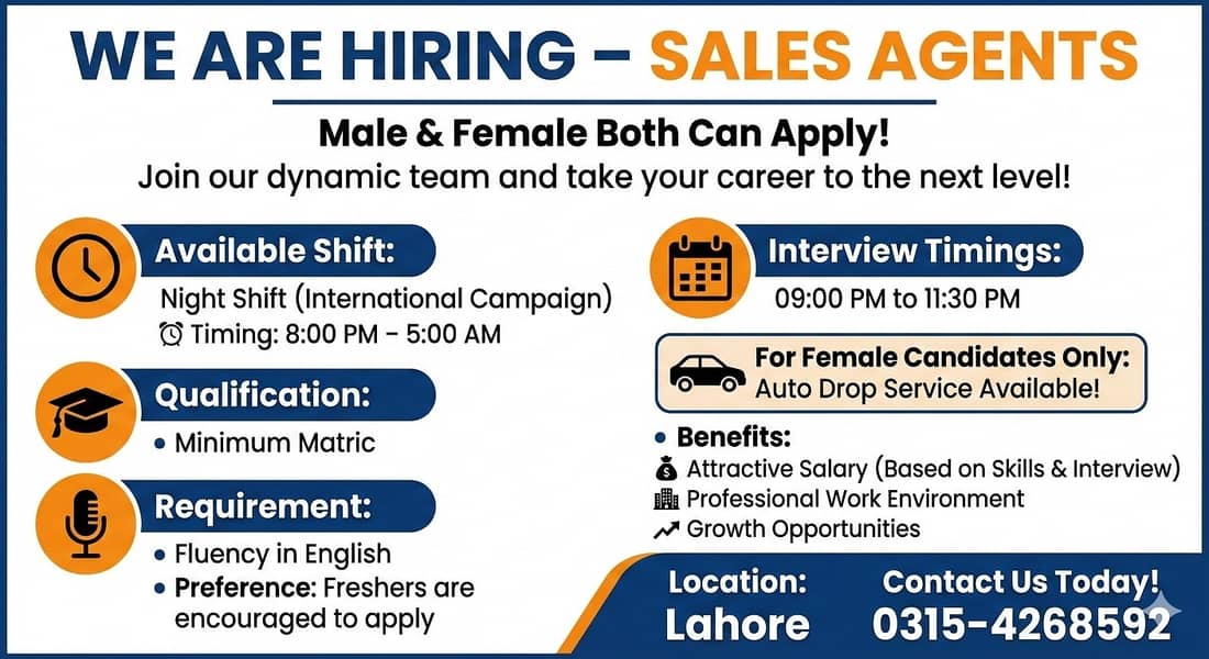 Call Center Jobs || CSR Required || Sales Jobs || Jobs in Lahore

                                                            alt=