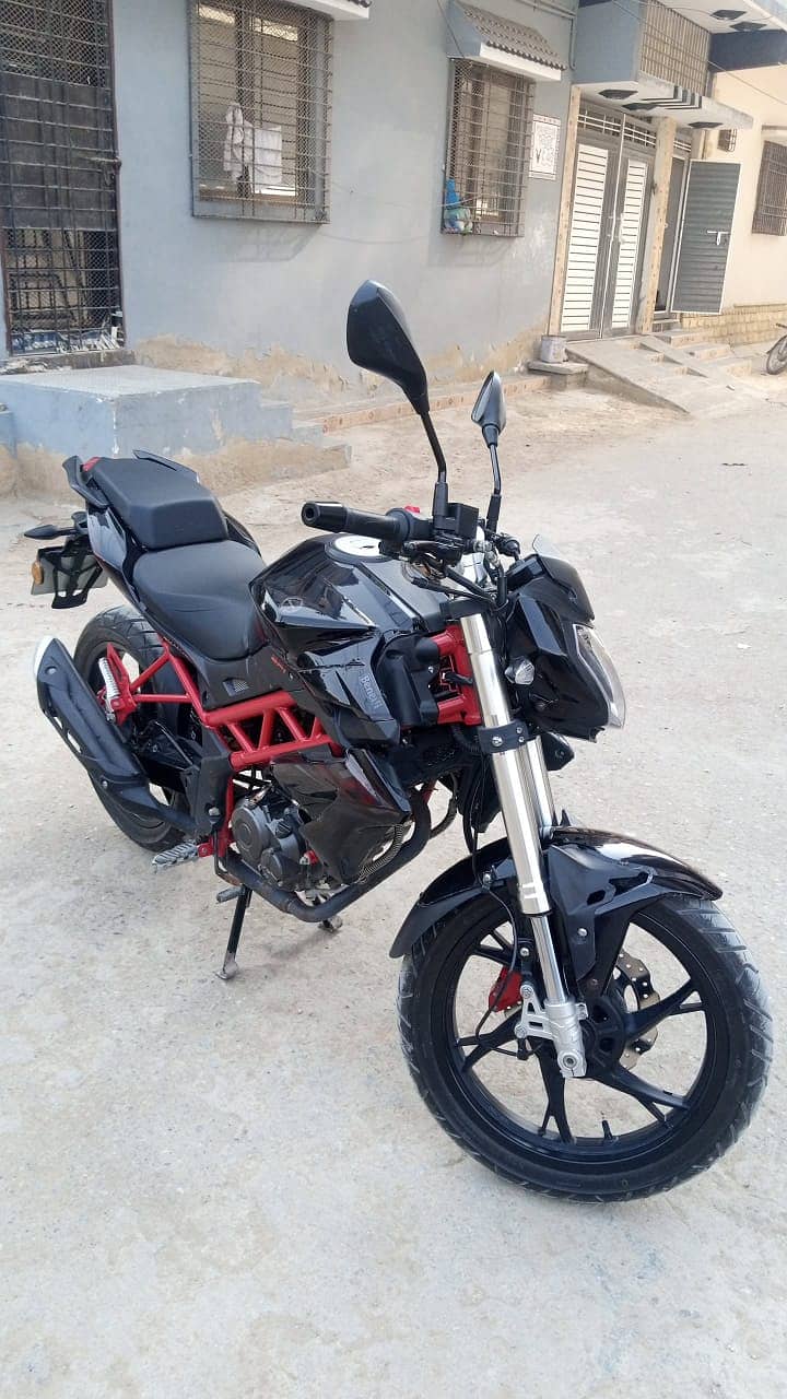 > Benelli TNT 150i (2023) | Imported | Low Mileage | Like New | Karach

                                                            alt=