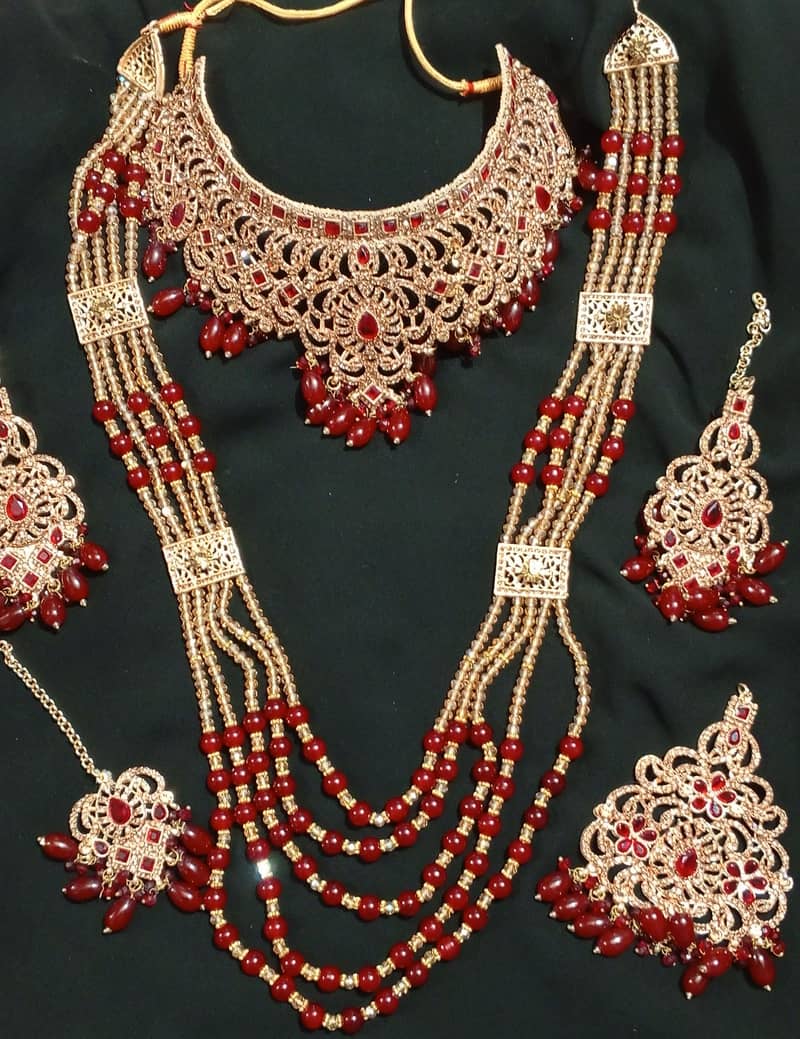 heavy bridal Jewelry Set - Premium Quality

                                                            alt=