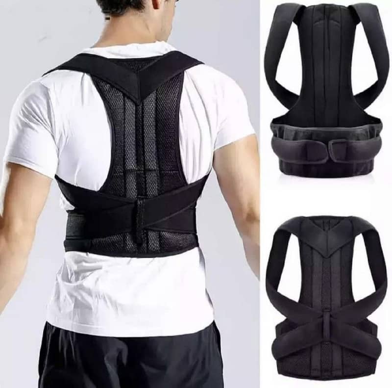 Posture Corrector Belt For Men & Woman, For Back Pain of Aged People

                                                            alt=
