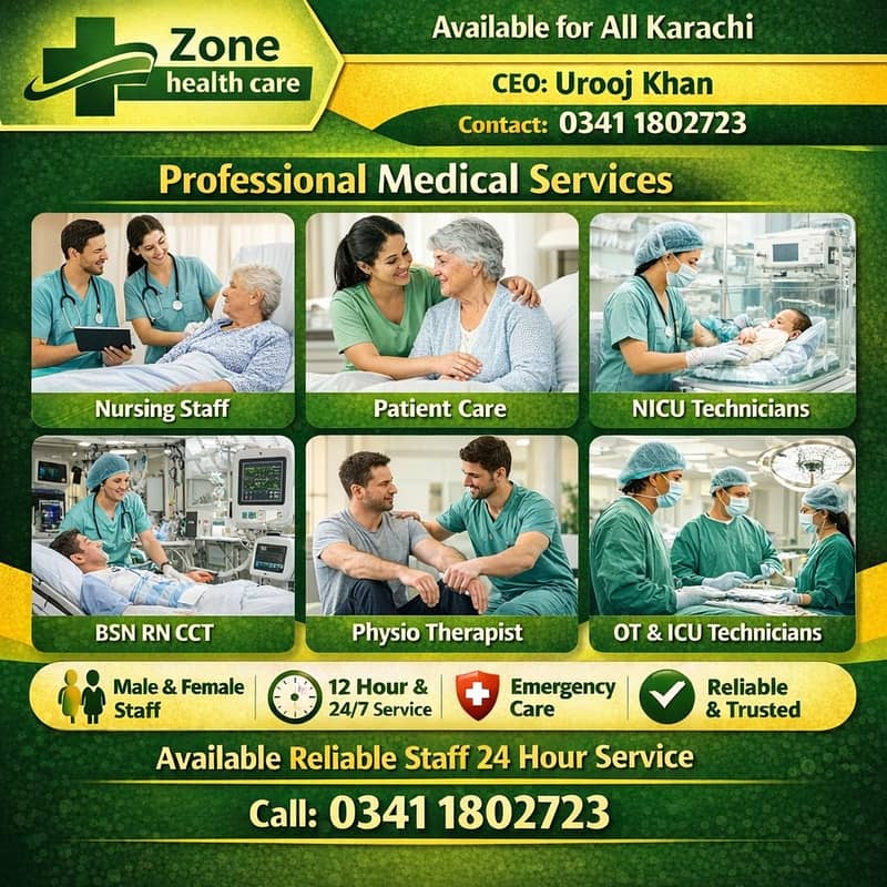 We Provide Patient Care Service / Nurse / Medical Attendant/ Caregiver

                                                            alt=