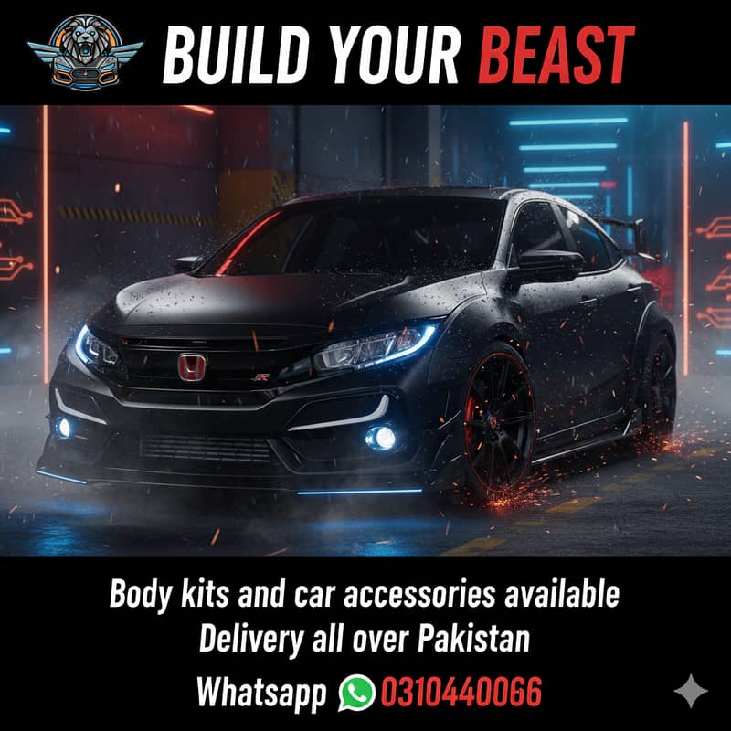 Suzuki Khyber Fiber Body Kit | Repairable | Unpainted | Sporty Look

                                                            alt=