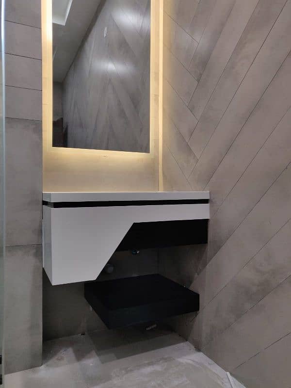 Corian vanity top and kitchen top . . . etc

                                                            alt=