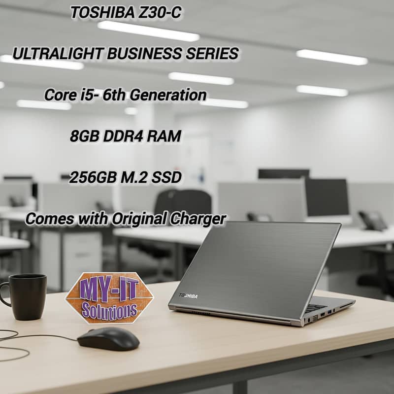 Toshiba Z30-C Ultralight Business Laptop Core i5, 8GB RAM, 256GB SSD

                                                            alt=