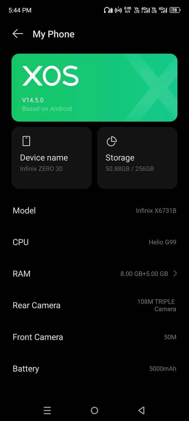 Infinx Zero 30 8+5/256

                                                            alt=
