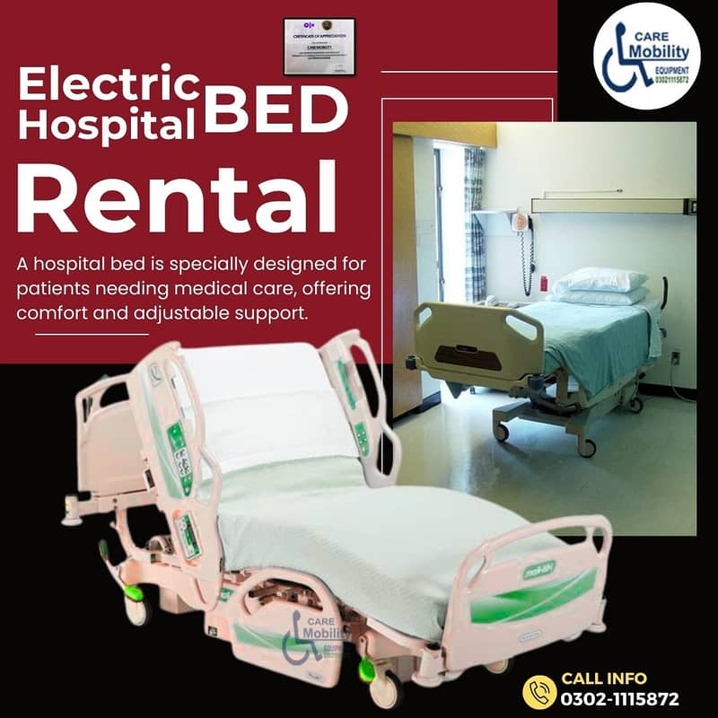 Electric Hospital Bed Patient Electric Bed Medical Bed for RENT

                                                            alt=