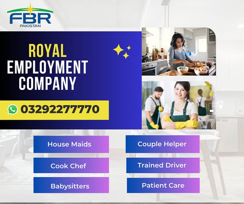 We Provide House Maids, Driver, Filipino, Couples, Patient Care, Cook

                                                            alt=