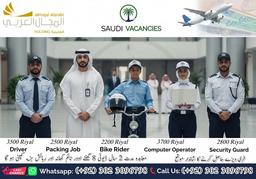 Bike Rider Jobs , Driver jobs , Company Work Visa , Jobs in saudia

                                                            alt=