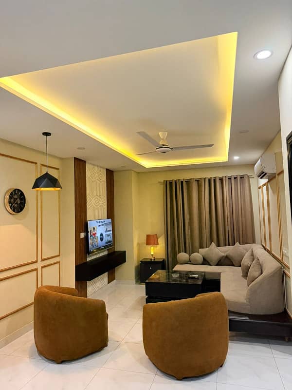 3 Bed Furnished Apartment For Rent In   Zameen Opal , Lahore

                                                            alt=