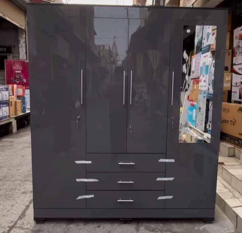 UV cupboard, s / High Glass  Wardrobe  / Almari

                                                            alt=