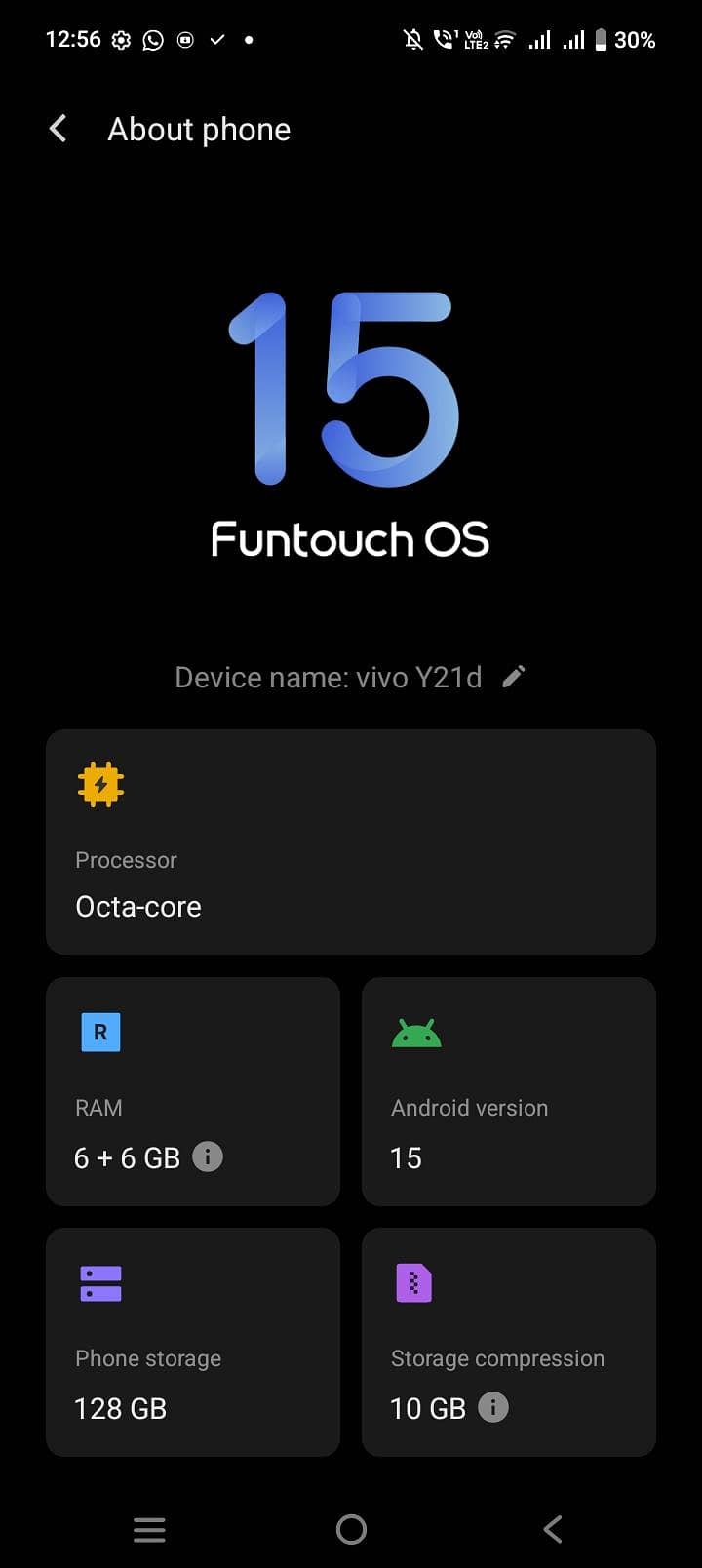 VIVO Y21D 6+6 GB 128 GB

                                                            alt=